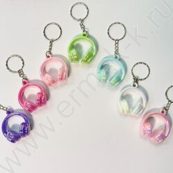 Брелок Наушники, цветные /ассорти NEW | Фото 1