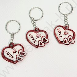 Брелок Сердце, цветные /ассорти NEW | Фото 1