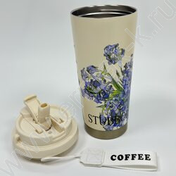 Термокружка 500мл, с трубкой NEW | Фото 6