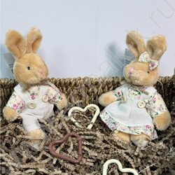 Брелок мягкий Заяц, 12см. /ассорти NEW | Фото 2