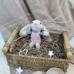 Брелок мягкий Заяц, 16см. /ассорти NEW | Фото 2