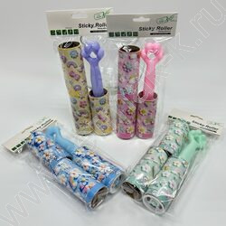 Ролик для чистки одежды + 2 сменных блока /ассорти NEW | Фото 1