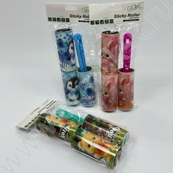 Ролик для чистки одежды "Капибара" + 2 сменных блока /ассорти NEW | Фото 1