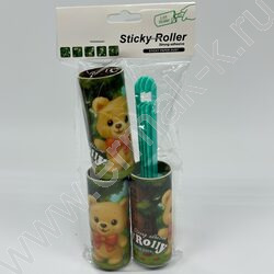 Ролик для чистки одежды "Капибара" + 2 сменных блока /ассорти NEW | Фото 4