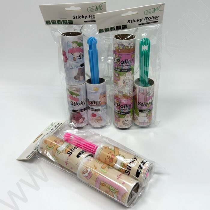 Ролик для чистки одежды + 2 сменных блока /ассорти | Фото 1