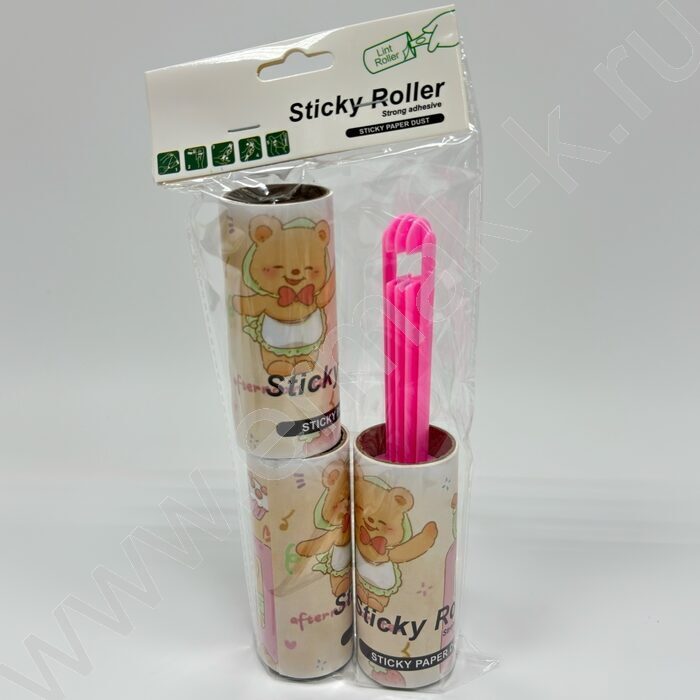 Ролик для чистки одежды + 2 сменных блока /ассорти | Фото 2