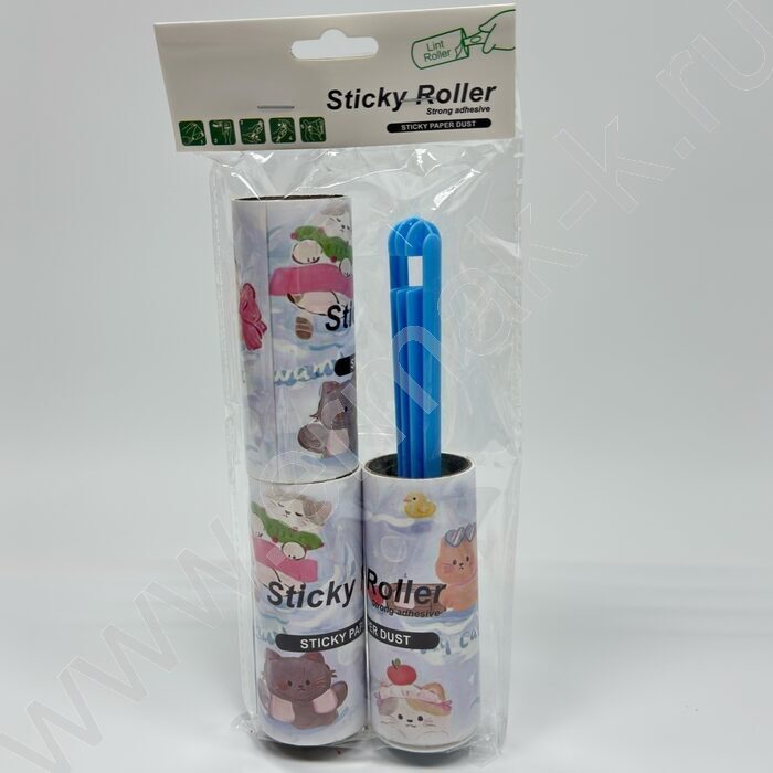 Ролик для чистки одежды + 2 сменных блока /ассорти | Фото 4