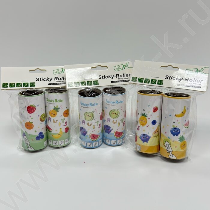 2 сменных блока к ролику для одежды "Фрукты" /ассорти | Фото 1