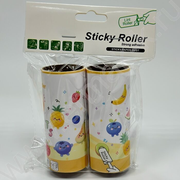 2 сменных блока к ролику для одежды "Фрукты" /ассорти | Фото 2