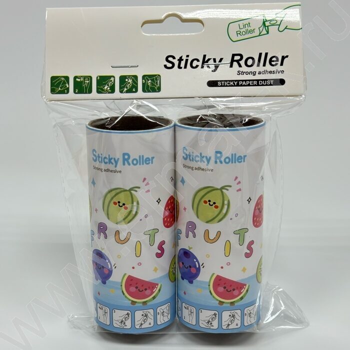 2 сменных блока к ролику для одежды "Фрукты" /ассорти | Фото 4