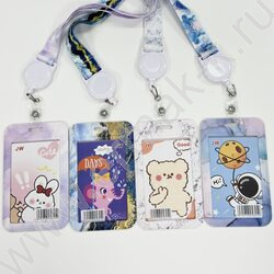 Бейдж мрамор /ассорти, mix 4 вида NEW | Фото 1