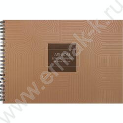 Альбом д/рисования-спираль 24л "Классика однотонная-9" /мат.лам.,выб.лак/ NEW | Фото 3