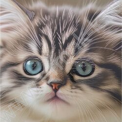 Альбом д/рисования-спираль 24л "Милые котята" /мат.лам.,выб.лак/ NEW | Фото 5