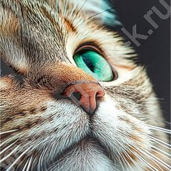 Альбом д/рисования-спираль 40л "Зеленоглазый котик" /мат.лам.,выб.лак/ NEW | Фото 4