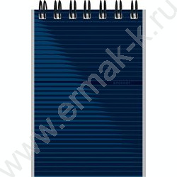 Блокнот  40л А7 спираль "Дизайн в полоску" ассорти NEW | Фото 6