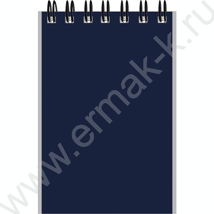 Блокнот  40л А7 спираль "Дизайн в синих тонах" ассорти | Фото 4