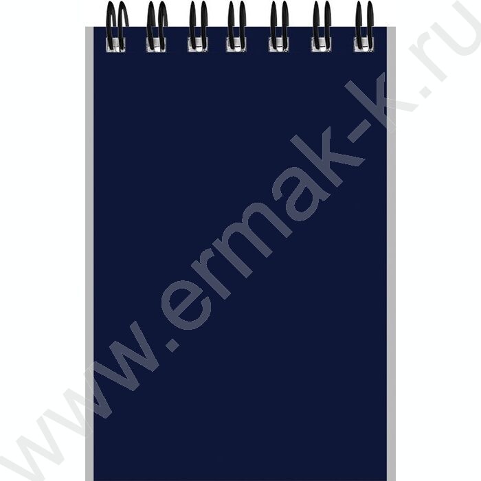 Блокнот  40л А7 спираль "Дизайн в синих тонах" ассорти | Фото 6