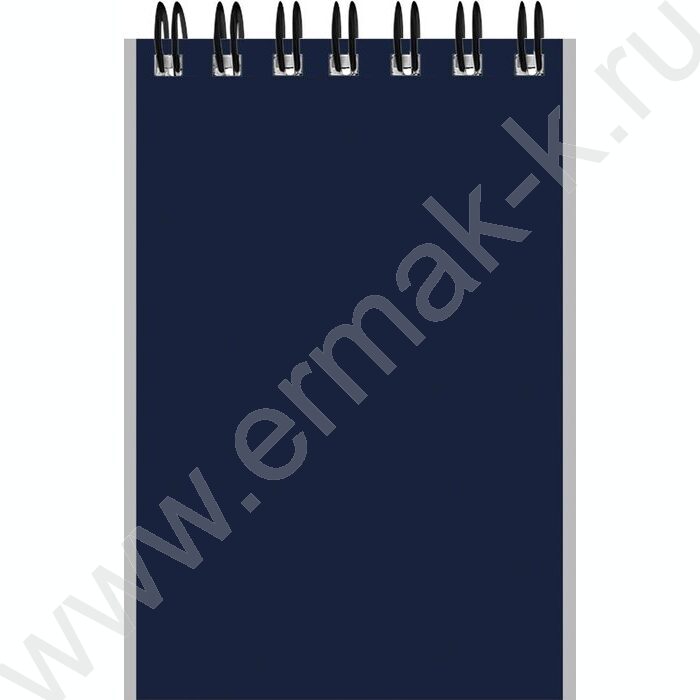Блокнот  40л А7 спираль "Дизайн в синих тонах" ассорти | Фото 7