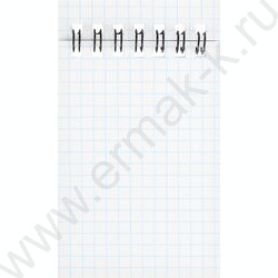 Блокнот  40л А7 спираль "Забавный черный кот-2" ассорти NEW | Фото 2