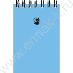 Блокнот  40л А7 спираль "Забавный черный кот-2" ассорти NEW | Фото 7