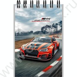 Блокнот  40л А7 спираль "Красивые автомобили-10" ассорти NEW | Фото 4