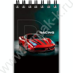 Блокнот  40л А7 спираль "Красивые автомобили-9" ассорти NEW | Фото 4