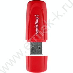 Съемный носитель информации 16GB USB Flash Drive <USB 2.0> красный "Scout" NEW | Фото 2