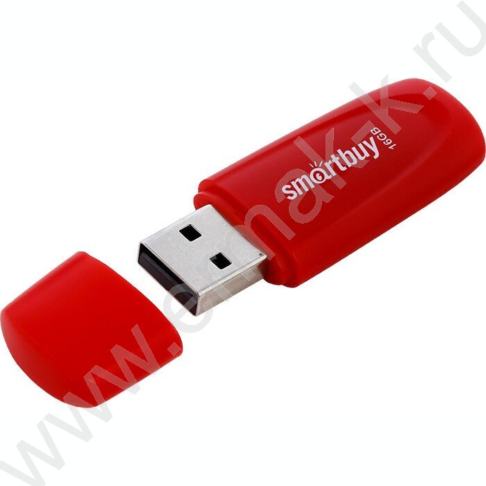 Съемный носитель информации 16GB USB Flash Drive <USB 2.0> красный "Scout" | Фото 3