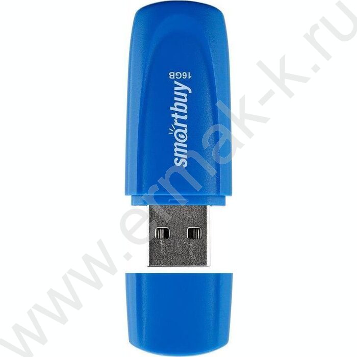 Съемный носитель информации 16GB USB Flash Drive <USB 2.0> синий "Scout" | Фото 2