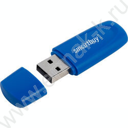 Съемный носитель информации 16GB USB Flash Drive <USB 2.0> синий "Scout" | Фото 3