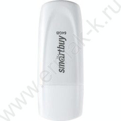 Съемный носитель информации 64GB USB Flash Drive <USB 2.0> белый "Scout" | Фото 1