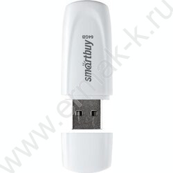 Съемный носитель информации 64GB USB Flash Drive <USB 2.0> белый "Scout" | Фото 2