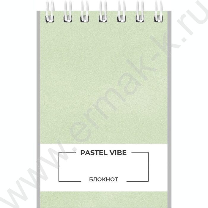Блокнот  40л А7 спираль "Пастельный дизайн" ассорти | Фото 3