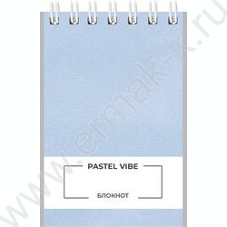 Блокнот  40л А7 спираль "Пастельный дизайн" ассорти NEW | Фото 4