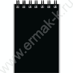 Блокнот  40л А7 спираль "Чёрно-серый дизайн" ассорти NEW | Фото 5