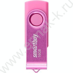 Съемный носитель информации 16B USB Flash Drive <USB 2.0> пурпурный "Twist" NEW | Фото 1