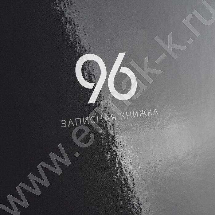 Зап. книжка  96л А4 тв.обл. "Графит-1" /глянц.лам/ | Фото 5