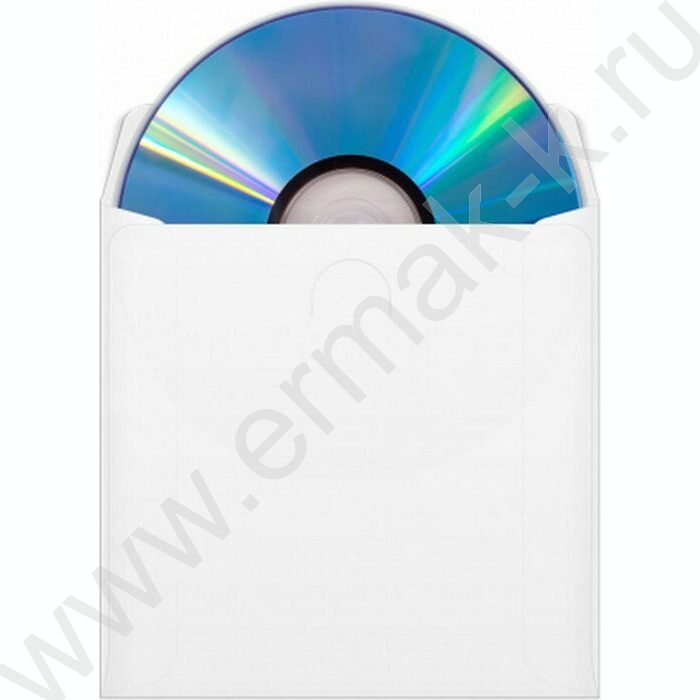 Матрица DVD+R 4.7Gb 16x Cake Box по 1шт. бумажный конверт | Фото 4