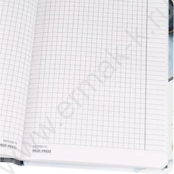 Зап. книжка  96л А5 тв.обл. "Мрамор-1" /мат.лам.,резинка/ NEW | Фото 3