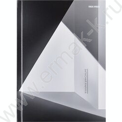 Зап. книжка 160л А5 тв.обл. "Чёрно-белая геометрия-2" /глянц.лам,лен/ NEW | Фото 2