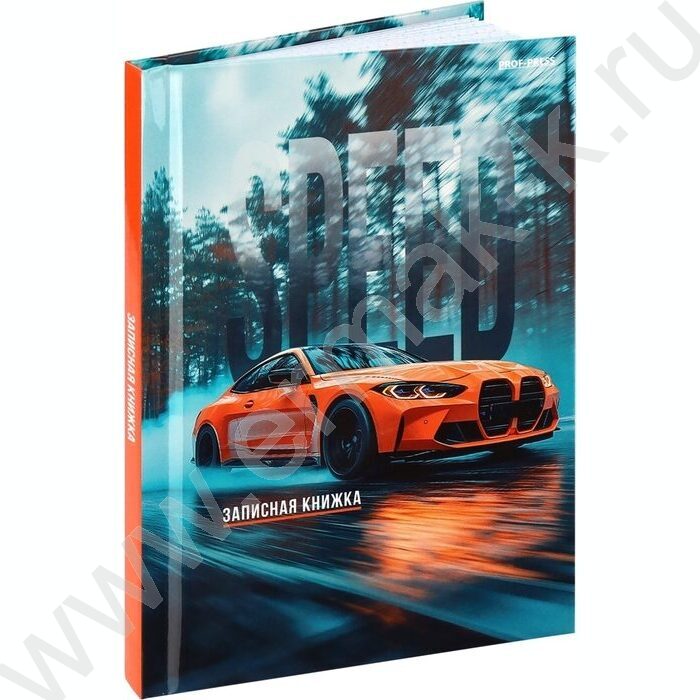Зап. книжка  64л А6 тв.обл. "Авто-16" /глянц.лам/ | Фото 1