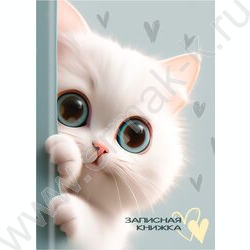 Зап. книжка 48л А7 тв.обл  "Обаятельные котята" /глянец/ NEW | Фото 2