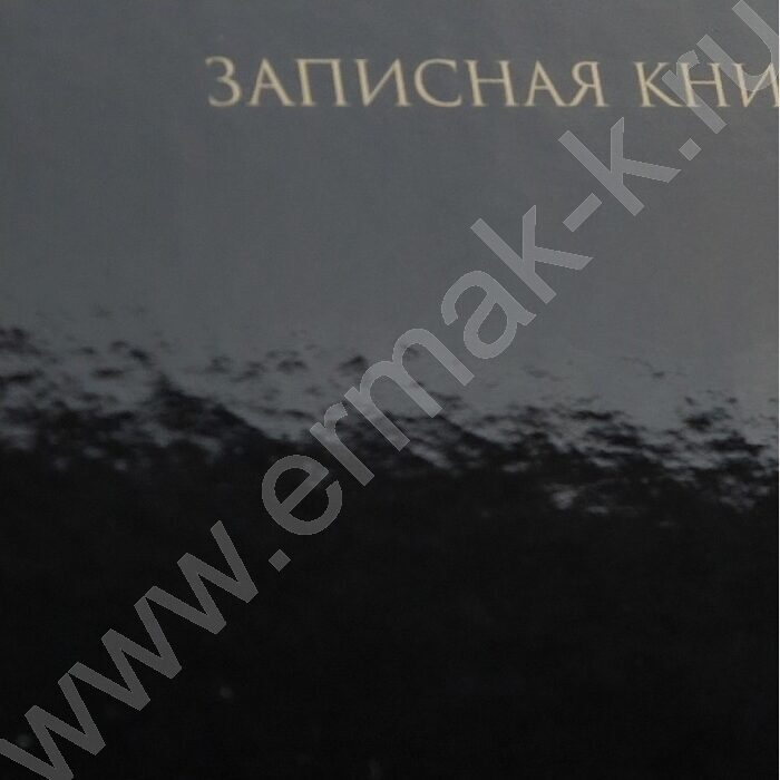 Зап. книжка  80л А5 тв.обл. спираль "Чёрный цвет-2" /глянец/ | Фото 4