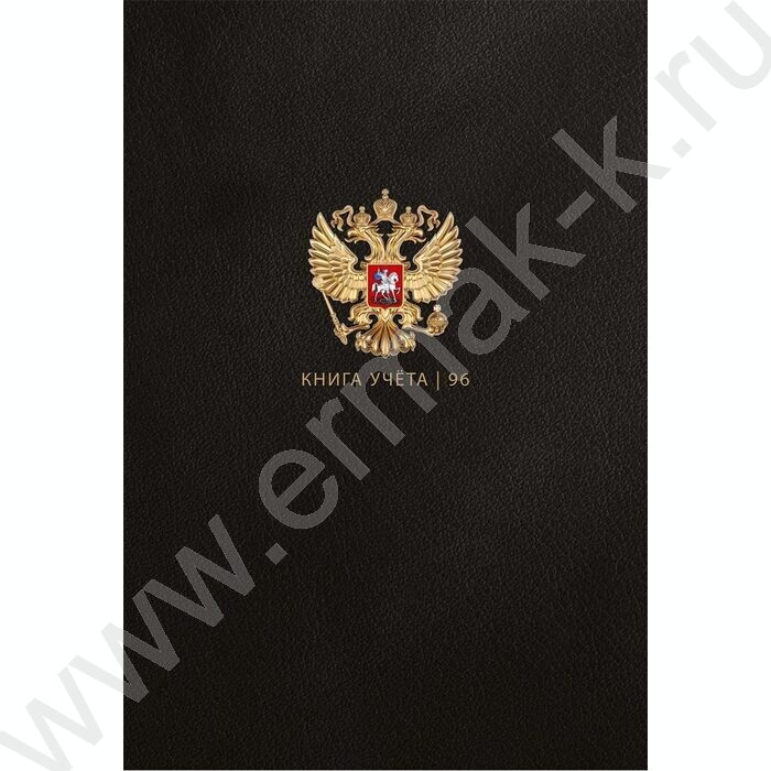 Книга Учёта  96л клетка тв.обл.офсет "Государственный символ России-2" глянц.лам. | Фото 2