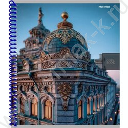 Тетрадь  48л клетка/спираль "Городская архитектура-5" ассорти NEW | Фото 3