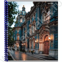 Тетрадь  48л клетка/спираль "Городская архитектура-5" ассорти NEW | Фото 4