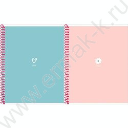 Тетрадь  48л клетка/спираль "Милый минимализм" ассорти NEW | Фото 1
