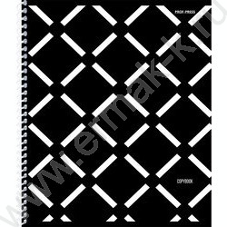 Тетрадь  48л клетка/спираль "Минимализм в геометрии" /софт-тач mix NEW | Фото 3