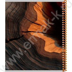 Тетрадь  96л клетка/спираль "Крупные планы природы" /софт-тач mix NEW | Фото 6