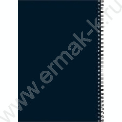 Тетрадь  80л А4 клетка/спираль "Насыщенный синий" NEW | Фото 3